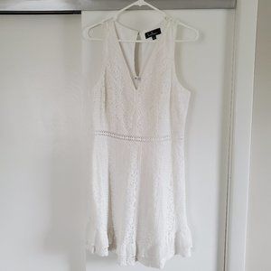 White lace Lulu's dress